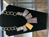 Roxy Lentz - Necklace - Brass Links