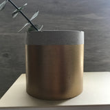 Apostrophe Soul - Cement Vessel - Gold