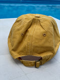 Beverly Shores Depot - Baseball Cap - Yellow with Blue Embroidery