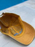 Beverly Shores Depot - Baseball Cap - Yellow with Blue Embroidery