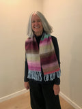 Suzy Vance - Scarf or Table Runner - Color Burst