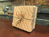 Dale Nichols - Coasters - Set/4 - End Grain Cut