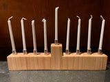 Dale Nichols - Hannukah Menorah Straight-line Design - Stainless