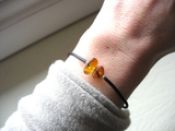 Jaclyn Dreyer - Double Amber Stone Bounce Back Bracelet