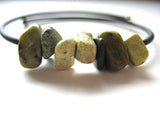 Jaclyn Dreyer - Green Serpentine Stone Bounce Back Bracelet