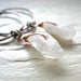 Jaclyn Dreyer - Aura Quartz Crystal and Copper Earrings