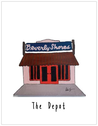 Beverly Shores Gift Shop - Depot Note Cards