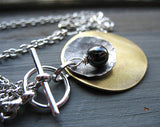 Jaclyn Dreyer - Hematite Gemstone and Metal Necklace