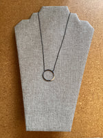 Dana Reed Designs - Necklace - Satin Shiny Eclipse