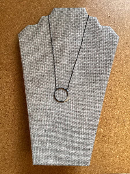 Dana Reed Designs - Necklace - Satin Shiny Eclipse