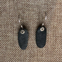 Marie Miklaszewski - Earrings Twisted Top with Crinoid