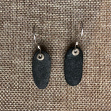 Marie Miklaszewski - Earrings Twisted Top with Crinoid