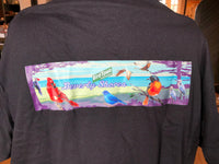 Bird Town T Shirt - Black