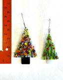 Caryn Brown - Christmas Tree Glass Ornament - 3.25"H