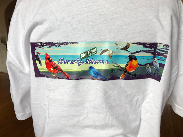 Bird Town T-Shirt - White