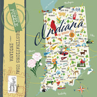 Jigsaw Puzzle - Indiana
