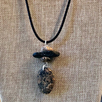 Marie Miklaszewski - Necklace 4 stone carin pendant