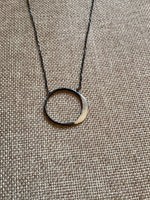 Dana Reed Designs - Necklace - Satin Shiny Eclipse