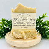Saratoga Soap - Oatmeal Turmeric & Honey Handmade Soap