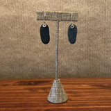 Marie Miklaszewski - Earrings Twisted Top with Crinoid