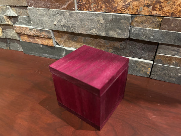 Dale Nichols - Purple Heart Wood Box