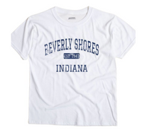 Beverly Shores Vintage T-Shirts Est 1947 - White
