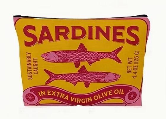 Travel Pouch - Sardines