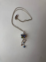 Lisa Nordstrom - Blue Birdhouse necklace