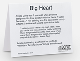 Note Card - Big Heart