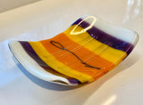 Caryn Brown - Soap Dish - Bright Stripes