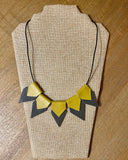 Mary Parks - Necklace with Leather Arrows