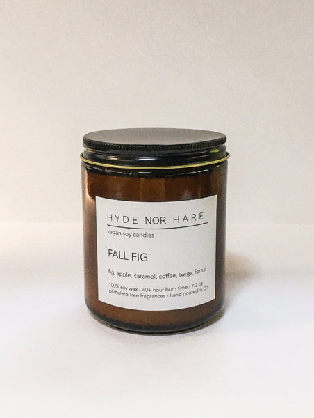 Hyde Nor Hare Candle  -  Fall Fig