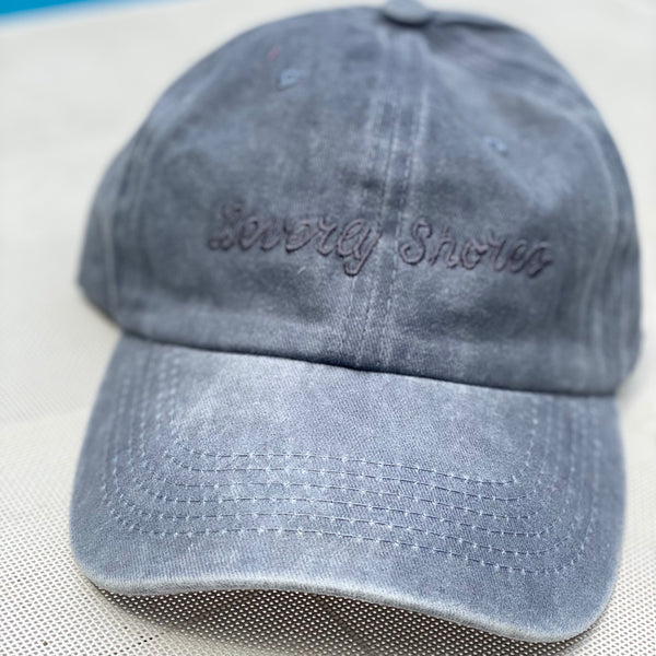 Beverly Shores Depot - Baseball Cap - Light gray