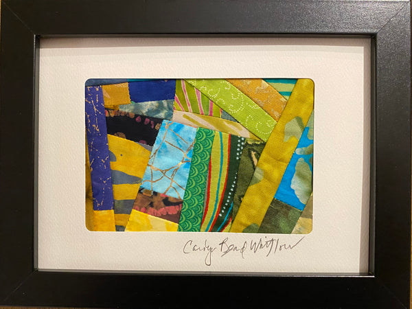 Carolyn Beard Whitlow -  Framed Small Quilt - Early Fall