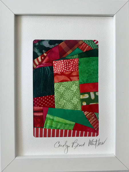 Carolyn Beard Whitlow - *Framed Small Quilt - Snowflake