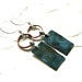 Jaclyn Dryer - Copper Earrings with Metal Hoop