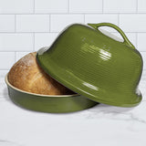 Sassafras - Superstone® La Cloche® Bread Baker - Green