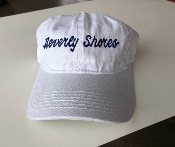 Beverly Shores Depot - Baseball Cap - White