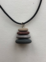Michael Wilson - Beach Stone Cairn Necklace 04