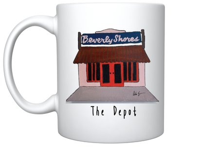 Beverly Shores Depot Gift Shop - Depot Mugs