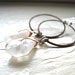Jaclyn Dreyer - Aura Quartz Crystal and Copper Earrings