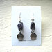 Jaclyn Dreyer - Amethyst, Copper and Silver Earrings